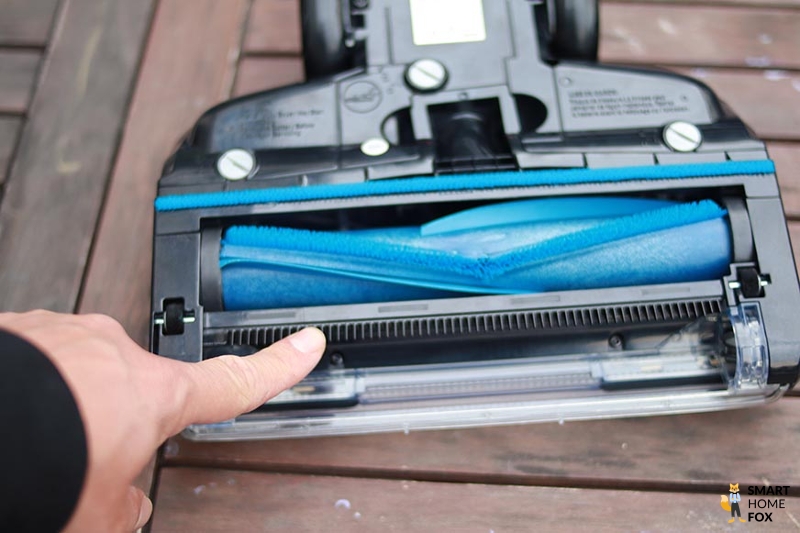 You can see the Anti Hair Wrap technology.